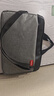 聯(lián)想（Lenovo）筆記本電腦包16英寸公文包出差商務(wù)旅行包適用蘋(píng)果小新拯救者防潑水手提包 加厚款灰色 曬單實(shí)拍圖