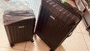 新秀麗（Samsonite）行李箱20英寸+28英寸拉桿箱子母套裝箱旅行密碼箱N(xiāo)X0黑色 曬單實(shí)拍圖