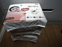 好奇（Huggies）鉑金裝小桃褲紙尿褲中號M72片(6-11kg)尿不濕【透爽散熱】 曬單實(shí)拍圖