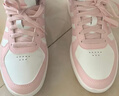 adidas COURTBEAT場(chǎng)下休閑籃球風(fēng)板鞋男女阿迪達斯官方輕運動(dòng)   白色/沙棕粉   38.5 曬單實(shí)拍圖