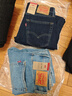 Levi's李維斯新品男士502經(jīng)典低腰錐形簡(jiǎn)約復古牛仔長(cháng)褲修飾腿型 深藍色 34 (32) 曬單實(shí)拍圖
