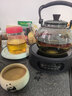 泥也煮茶壺套裝電陶爐煮茶器煮茶壺蒸煮一體煮茶爐套裝玻璃燒水壺泡茶 曬單實(shí)拍圖
