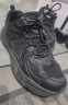 駱駝（CAMEL）男鞋厚底增高緩震老爹休閑運動(dòng)鞋子 K15CX4L4018 黑/城堡灰 45 曬單實(shí)拍圖