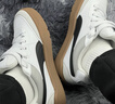 彪馬（PUMA）面包鞋|復古滑板鞋男女新款春季休閑板鞋PARK 400497 白-黑色-灰色-01 37.5 曬單實(shí)拍圖