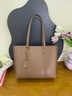viney牛皮包包女包大容量托特包單肩包手提包生日禮物高級感送女友老婆 曬單實(shí)拍圖