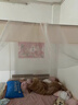 La TorrettaA類(lèi)嬰兒寶寶防摔蚊帳家用三開(kāi)門(mén)加密防掉坐床方頂蚊帳1.8/1.5米床 曬單實(shí)拍圖