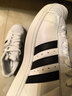 阿迪達斯adidas三葉草貝殼頭SUPERSTARII男女休閑鞋 IH8659 43碼 曬單實(shí)拍圖