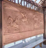 浮雕定制廠(chǎng)家玻璃鋼仿銅鍛銅水泥石雕人物雕塑展館學(xué)校紅色文化墻 玻璃鋼仿銅浮雕定制 曬單實(shí)拍圖