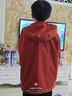 左西童裝男童春裝外套兒童沖鋒三合一春秋2026新款防水戶(hù)外中大童 紅色三合一 【外套+抓絨內膽】 150 建議身高150cm左右 曬單實(shí)拍圖