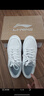 李寧板鞋女鞋低幫厚底增高百搭透氣小白鞋滑板鞋耐磨運動(dòng)休閑鞋 【浮舟】標準白/粉杏色420-6 38 曬單實(shí)拍圖