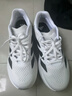 adidas DURAMO SPEED 2超輕緩震回彈訓練備賽跑步鞋男阿迪達斯 白/黑色   42 曬單實(shí)拍圖