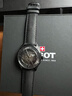 天梭（TISSOT）手表 新杜魯爾系列男表 瑞士機械男士皮帶腕表商務(wù)表生日禮物 曬單實(shí)拍圖