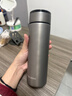 富光一鍵開(kāi)蓋保溫杯男士水杯茶水分離車(chē)載316高檔杯子年會(huì )禮物定制 深邃灰500ml【316L不銹鋼+一鍵開(kāi)蓋】 曬單實(shí)拍圖