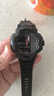 路仕哲電子手表男學(xué)生青少年高中生夜光多功能防水中學(xué)生男生電子表 6130全黑 曬單實(shí)拍圖