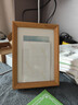 魯大爺【7倉直發(fā)】黑胡桃實(shí)木擺臺相框高級感定制畫(huà)框裝裱6寸木質(zhì)8寸框 黑胡桃榫卯框+黃銅支架背板 7寸【內徑12.7*17.8cm】 曬單實(shí)拍圖