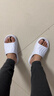 回力運動(dòng)拖鞋男浴室內戶(hù)外穿減震防滑厚底涼拖鞋HL3967白黑色44-45碼 曬單實(shí)拍圖