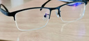 創(chuàng  )果 高端商務(wù)半框近視眼鏡男士進(jìn)口純鈦可配散光變色高度數眼鏡 【進(jìn)口純鈦】單鏡框（帶襯片）經(jīng)典款290黑色 曬單實(shí)拍圖