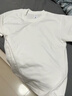 【京東直采】210g純棉 圓領(lǐng)短袖t恤男 打底內搭衛衣秋冬服飾5折 白色（短袖） L （110-125斤） 曬單實(shí)拍圖