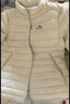 波司登25年鵝絨羽絨服女士秋冬輕薄排骨條立領(lǐng)內膽修身短款百搭舒適外套 曬單實(shí)拍圖