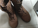 際華三二零五2l新式棕色作戰靴作戰鞋戶(hù)外超輕防滑耐磨訓練靴沙漠高幫登山鞋男 棕色21作戰鞋【標準】 42 碼【260】?jì)呻p鞋墊 曬單實(shí)拍圖
