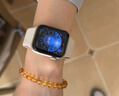 Apple/蘋(píng)果 Watch SE 3 智能手表GPS款40毫米星光色鋁金屬表殼星光色運動(dòng)型表帶S/M MEH44CH/B 曬單實(shí)拍圖