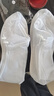 雨鞋套防水防滑下雨天加厚耐磨腳套雨靴拉鏈水鞋套男防雨鞋子套女 米白色 XL（建議40-41碼） 曬單實(shí)拍圖
