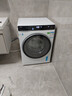 海爾（Haier）云溪3.0洗衣機全自動(dòng)582【直驅精華洗2.0】滾筒洗衣機10公斤云溪583相似款 智能投放 羊毛綠標 10KG滾筒 單洗 582白丨1.2高洗凈比+大筒徑 曬單實(shí)拍圖