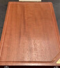雙槍金標花梨木菜板 整木砧案板抗菌防霉家用食品級切菜實(shí)木40*27*2.5 曬單實(shí)拍圖