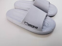 安尚芬防臭拖鞋男士夏季外穿2025新款室內家居浴室防滑eva厚底涼拖鞋女 灰色 42-43 適合41-42 (內長(cháng)265mm) 曬單實(shí)拍圖