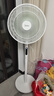 美的（Midea）【幸運草安睡1S】一級能效直流變頻聲控電風(fēng)扇家用遙控臥室靜音落地扇臺式桌面抗菌大風(fēng)力轉頁(yè)扇 曬單實(shí)拍圖