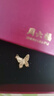 周六福（ZLF）  黃金吊墜女足金999車(chē)花蝴蝶吊墜女 計價(jià) 1.69g 曬單實(shí)拍圖