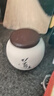 茶葉罐特價(jià)清倉中式復古茶罐存茶罐紅茶罐家用儲存罐防潮存茶罐 粗陶黑檀蓋茶罐-道 曬單實(shí)拍圖