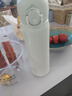 膳魔師（THERMOS）316L不銹鋼吸管杯學(xué)生幼兒園兒童水杯大容量保溫杯500ml 綠 曬單實(shí)拍圖