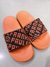 大嘴猴（paul frank）涼拖鞋男外穿沙灘運動(dòng)輕便休閑居家浴室速干情侶拖鞋男女夏 日光橙 44-45 【腳寬腳長(cháng)選大一碼】 曬單實(shí)拍圖