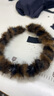 秋冬氣質(zhì)豹紋毛絨發(fā)箍女帶齒洗臉壓發(fā)頭箍高顱頂防滑碎發(fā)整理發(fā)卡 豹紋毛絨發(fā)箍【深咖色】 曬單實(shí)拍圖