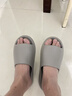 優(yōu)調拖鞋男足弓支撐居家防臭夏季浴室洗澡防滑情侶拖鞋女 隕石灰46-47 曬單實(shí)拍圖