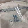 駱駝（CAMEL）云影雪糕包雙肩包大容量書(shū)包男女戶(hù)外徒步登山包輕便旅行背包杏色 曬單實(shí)拍圖