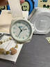 歌莉侑（GCCLIYO）手表女學(xué)生初高中小眾高顏值學(xué)院風(fēng)考試專(zhuān)用日歷星期情侶手表男生 奶油米白【贈禮盒】 曬單實(shí)拍圖