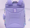 Gmt for kids書(shū)包小學(xué)生兒童雙肩包大容量禮物輕便護脊1-4年級腰帶男女奶霜紫 曬單實(shí)拍圖