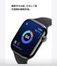 Apple/蘋(píng)果 Watch S11 智能手表GPS款42毫米亮黑色鋁金屬表殼黑色運動(dòng)型表帶S/M MEU94CH/B 曬單實(shí)拍圖