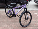 永久鋁合金山地自行車(chē)成年人男女士單車(chē)F7 24速-梅林紫-線(xiàn)碟 27.5 曬單實(shí)拍圖