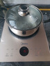 美的（Midea）電磁爐鉑鉆系列家用電磁爐2200W大功率猛火爆炒一體玻璃防水面板勻火加熱智能定時(shí)火鍋爐一套配鍋 [單灶]2200W/3D懸浮加熱 曬單實(shí)拍圖