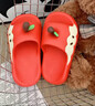 chedoir卡通蘋(píng)果兒童拖鞋男童女孩夏季親子款抗菌EVA防滑室內家用拖鞋夏 紅蘋(píng)果 18 cm內長(cháng)【180】腳長(cháng)約17.5穿 曬單實(shí)拍圖