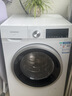 西門(mén)子iQ300 10KG大容量全自動(dòng)滾筒洗衣機自帶烘干洗烘一體 蒸汽除菌羊毛洗 智能烘干WN52A1004W國家補貼 曬單實(shí)拍圖