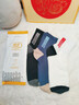 浪莎襪子男四季100%純棉男士襪子吸汗透氣抗菌中筒棉襪防臭抗起球男襪 【抗菌防臭 禮盒裝】 混色 6雙 曬單實(shí)拍圖