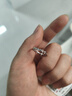 周六福小甜花戒指女S925銀指環(huán)可調節生日禮物D0112289 活口 曬單實(shí)拍圖