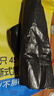 本迪抽繩式垃圾袋黑色45*50cm*100只加厚款1.2絲加大免撕家用塑料袋桶 曬單實(shí)拍圖
