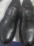 意爾康皮鞋秋季商務(wù)休閑套腳皮鞋舒適牛皮中老年爸爸鞋 97689W 黑色 44 曬單實(shí)拍圖