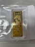 老廟黃金足金工藝金條十二生肖收藏送禮計價(jià)投資金 生肖馬 50g 曬單實(shí)拍圖