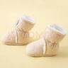 拉夏莉亞新生兒鞋軟底嬰兒棉鞋女步前鞋不掉寶寶鞋子男秋冬0-1歲0-6-12月 曬單實(shí)拍圖